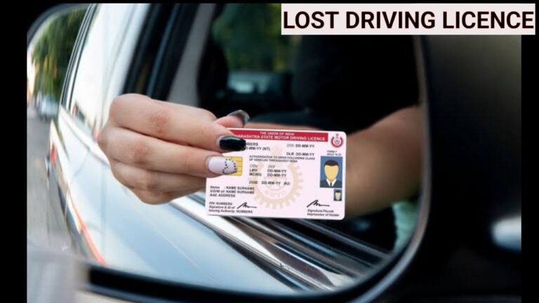 How to Replace a Lost Driving License Online | Driving Licence Apply Online 