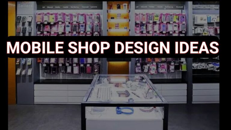 Essential Elements of a Well-Designed Small Mobile Shop